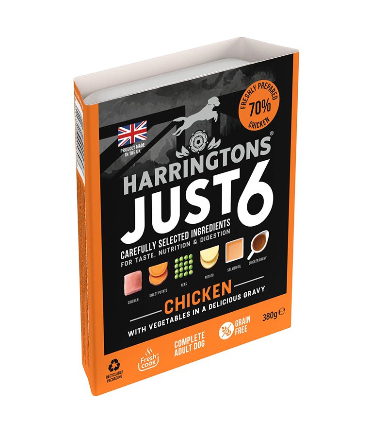 Harringtons Just 6 Chicken Grain Free Wet Dog Food