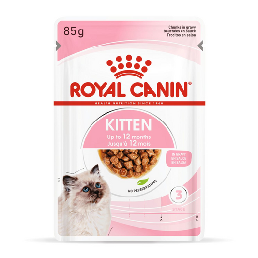 Feline Health Nutrition Kitten Gravy x12 Pouches