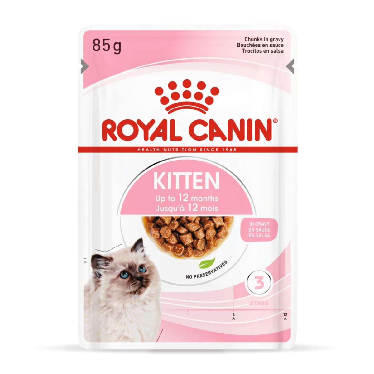 Feline Health Nutrition Kitten Gravy x12 Pouches