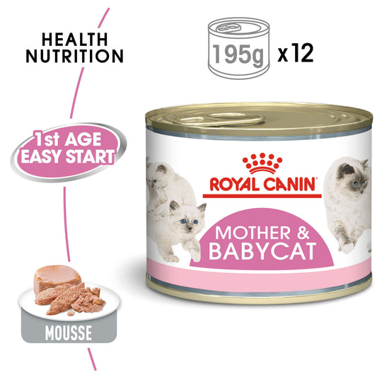 Feline Health Nutrition Mother & Babycat Mousse