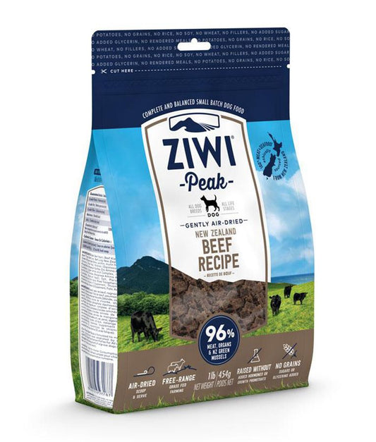 ZiwiPeak Beef Air Dried Dog Food 4Kg