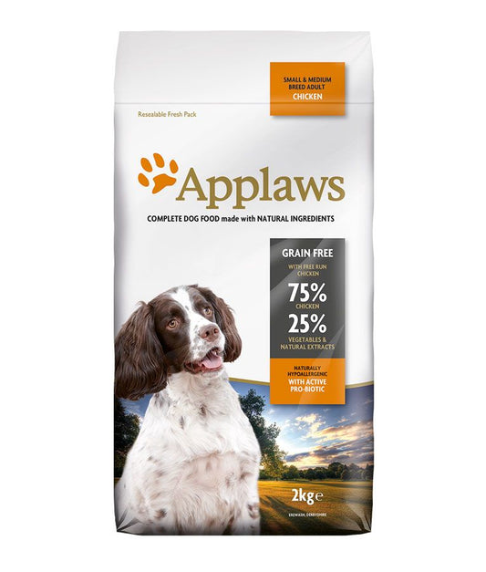 Applaws Dog Adult Chicken Small & Medium 2KG