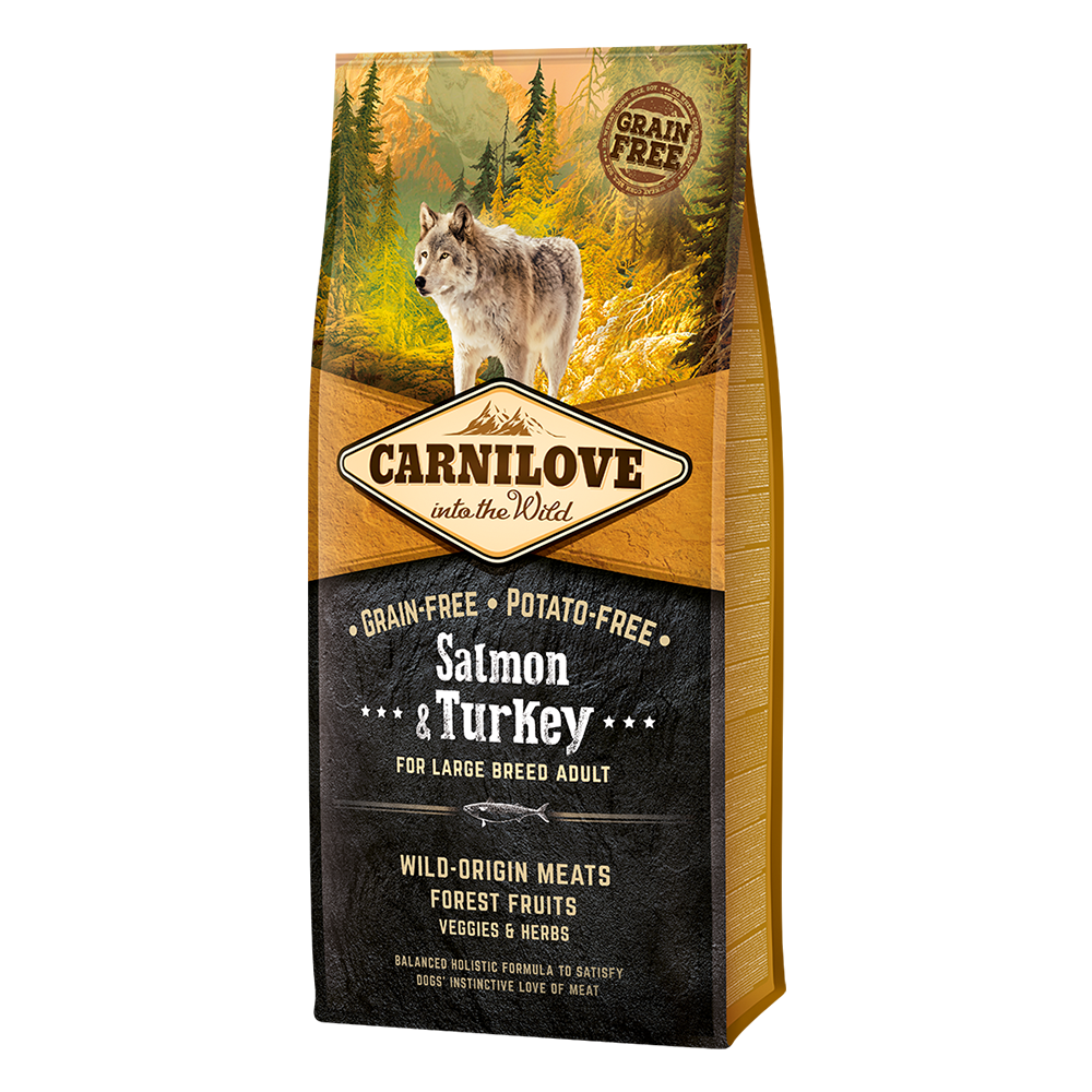 Carnilove Salmon & Turkey For Large Breed Adult Dogs