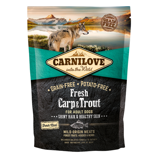 Carnilove Fresh Carp & Trout For Adult Dogs 1.5kg