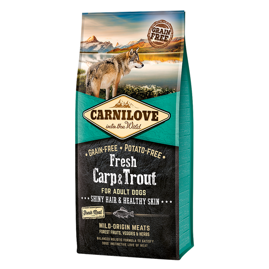 Carnilove Fresh Carp & Trout For Adult Dogs 12kg