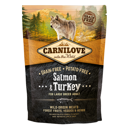 Carnilove Salmon & Turkey For Large Breed Adult Dogs