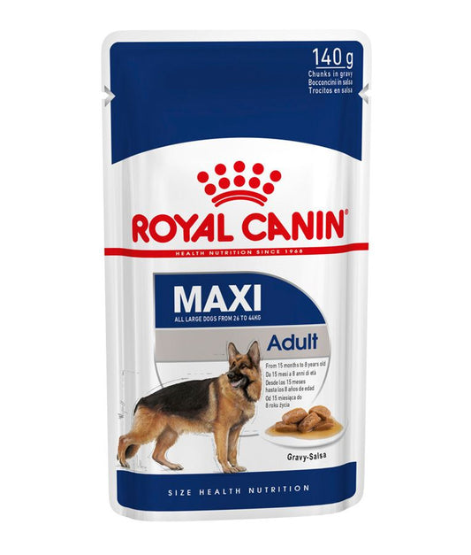 Royal Canin Maxi Adult Wet Food Pouches 10x140g