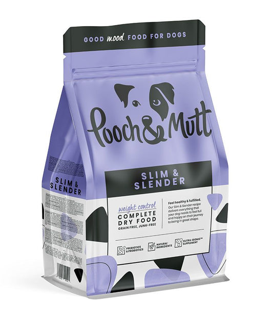 Pooch & Mutt Slim & Slender Dog Food 2KG