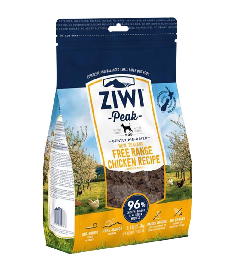 ZiwiPeak Air Dried Chicken Dog Food 2.5KG