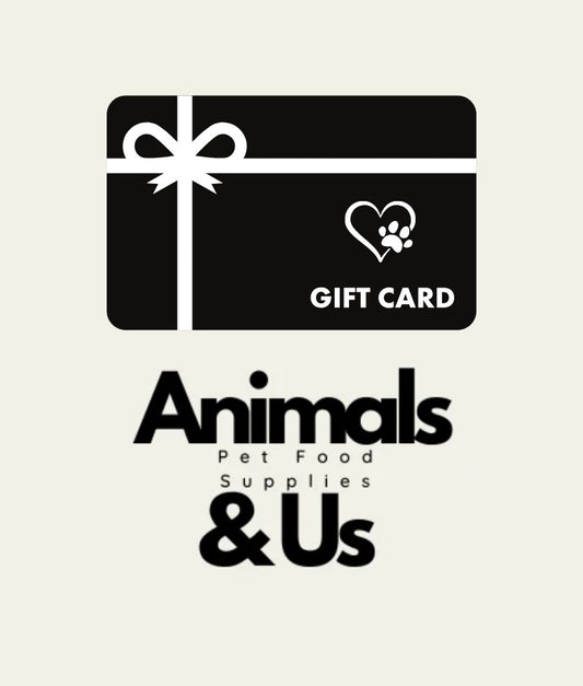 Animals And Us Gift Cards